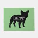 Recherche de french bulldog paillassons Frenchie