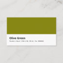 Recherche de olive green cartes visite Simple