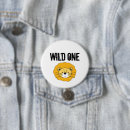 Zoek naar safari verjaardag buttons Wild één