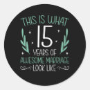 Recherche de long jeu autocollants Couple heureux