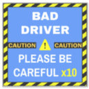 Recherche de mauvais conducteur Voitures