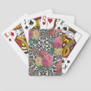 Recherche de paon jeux de cartes Rose