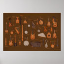 Zoek naar instrumenten posters Goud