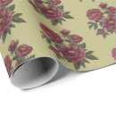 Recherche de peint à la main papier cadeau Floral