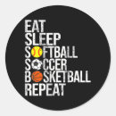 Zoek naar softbal stickers Voetbal