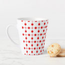Recherche de motif de pois rouge tasses Pour elle