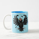 Recherche de corbeau tasses Illustration
