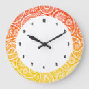 Recherche de orange blanc horloges Élégant