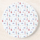 Recherche de symbolique dessous de verres Bleu