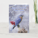 Recherche de bird christmas vœux cartes French