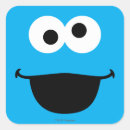 Recherche de cookie monster sesame st autocollants Monstre de cookie