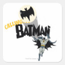 Recherche de batman action callout autocollants Rétro
