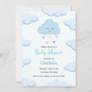 Zoek naar unisex babyshower uitnodigingen Wolken