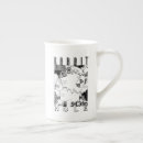 Recherche de conception vintage tasses Lapin