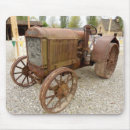 Recherche de vieux tracteur tapis souris Rouillé