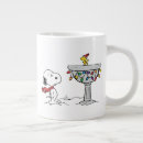 Recherche de woodstock tasses Noël marron charlie
