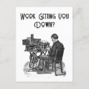 Recherche de travailleurs cartes postales Pour lui