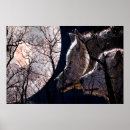 Recherche de lune de loup art Forêt