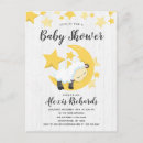 Zoek naar moon baby shower invitations Maan en sterren