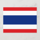 Recherche de drapeau thaïlande cartes postales Thaïlandais