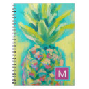 Recherche de ananas tropical carnets Monogramme