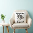 Recherche de husky coussins Animal