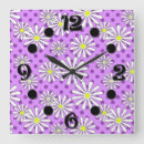 Recherche de marguerite blanche horloges Fleurs