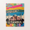Zoek naar blauwe moskee puzzels Istanbul