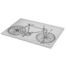 Recherche de cycliste planches à découper Bicyclette