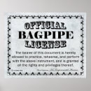 Zoek naar doedelzakken posters Bagpiper