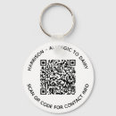 Recherche de info porteclés Code qr
