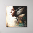 Recherche de plumes art Femme