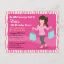 Zoek naar scavenger hunt party uitnodigingen Girl