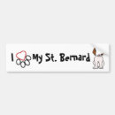 Recherche de st bernard voiture autocollants Chien