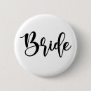 Recherche de diner badges Mariée