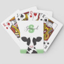 Recherche de bovin jeux de cartes Illustration