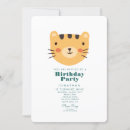 Recherche de tigre invitations Mignonne