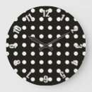 Recherche de rond point horloges Noir et blanc