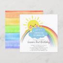 Recherche de rayons de soleil invitations Pour enfants