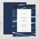 Recherche de vague bleue invitations Aquarelle