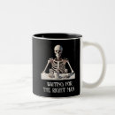 Recherche de squelette tasses Halloween drôle