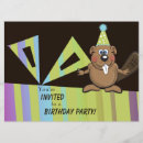 Recherche de castors invitations Fête