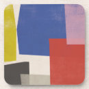 Zoek naar modernisme onderzetters Abstract