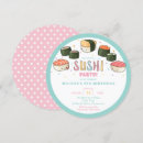 Zoek naar cute sushi uitnodigingen Kawaii