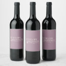 Recherche de purple bouteilles vin étiquettes Moderne