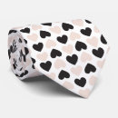 Recherche de coeur simple cravates Motif