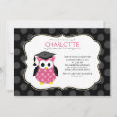 Recherche de petit hibou invitations Rose