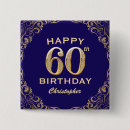 Recherche de cadre bleu badges Fête d'anniversaire