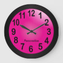 Recherche de rose néon horloges Simple