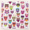Recherche de dessin hibou de dessous de verres Bébé